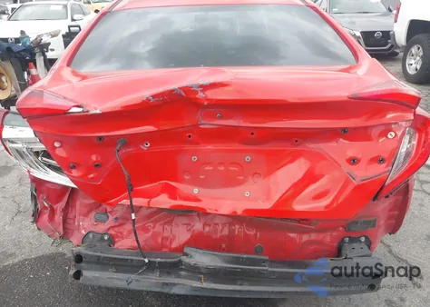 2016 Honda Civic Lx z USA, uszkodzony, nr VIN 2HGFC2F57GH534619